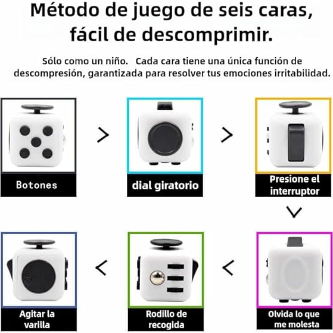 Cubo Interactivo para Ansiedad y Estrés