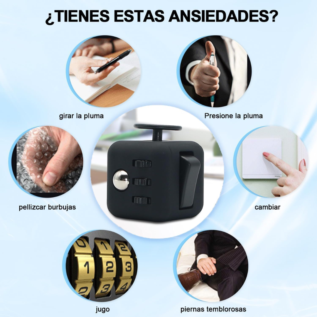 Cubo Interactivo para Ansiedad y Estrés