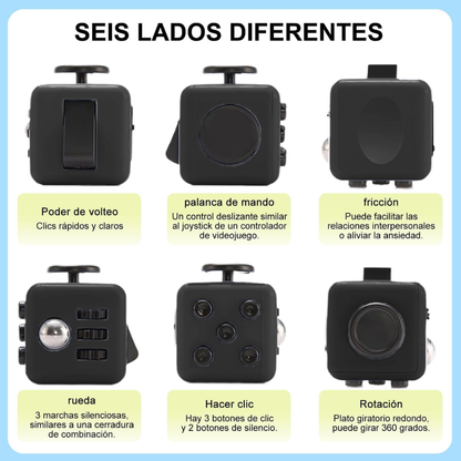 Cubo Interactivo para Ansiedad y Estrés