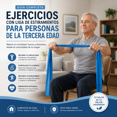 Guía de ejercicios con ligas